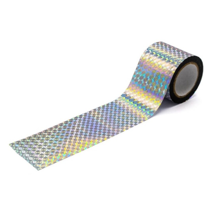 Banda Anti Pasari Irizata Reflectorizanta Respingere Vizuala 35m x 5cm Control Daunatori  Eventeam