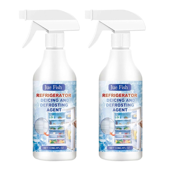 Set 3 spray-uri dezghetare pentru frigidere  120ml  15.5x4.2cm