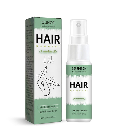 Spray pentru depilare  Ouhoe  cu aloe vera  non-iritant  30ml