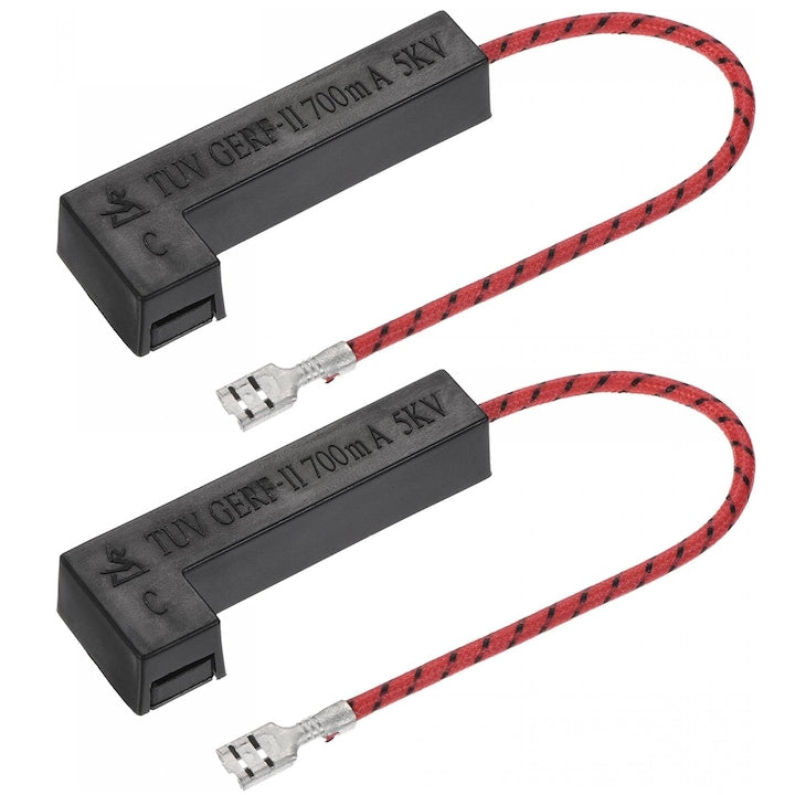 Set 2 Siguranta Cuptor cu Microunde 5KV 0 7A  PsAyl  53x10x18mm