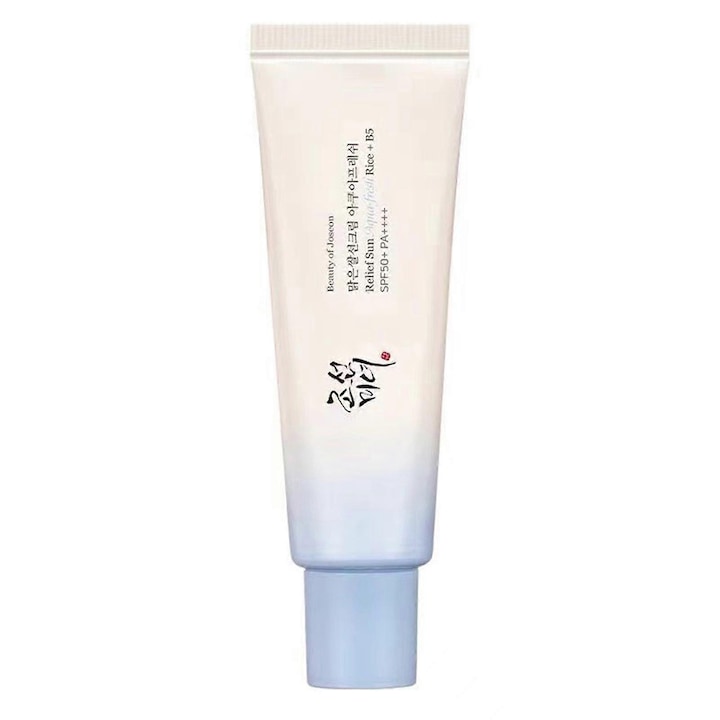 Crema de protectie solara Relief Sun Aqua-Fresh Rice B5 SPF50  50ml  non-grasa  rezistenta la apa  set de 1 buc.