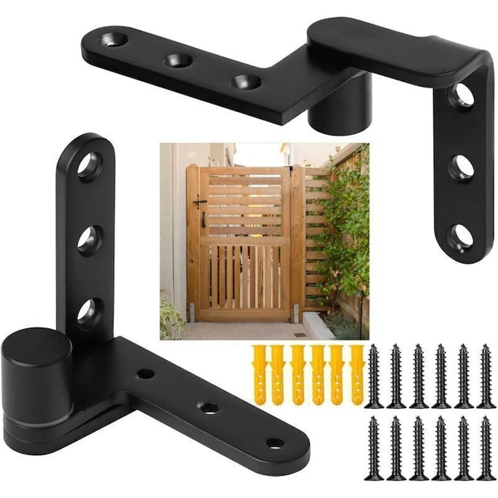 Balamale pivotante usi  otel inoxidabil 304  rezistente  3 mm  68 kg  set