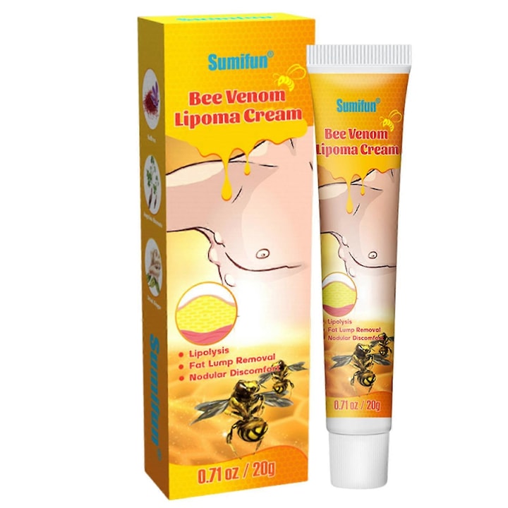 Crema de indepartare a lipomelor  20g  12.5x3x3cm  13x3x3cm  set 1 buc.