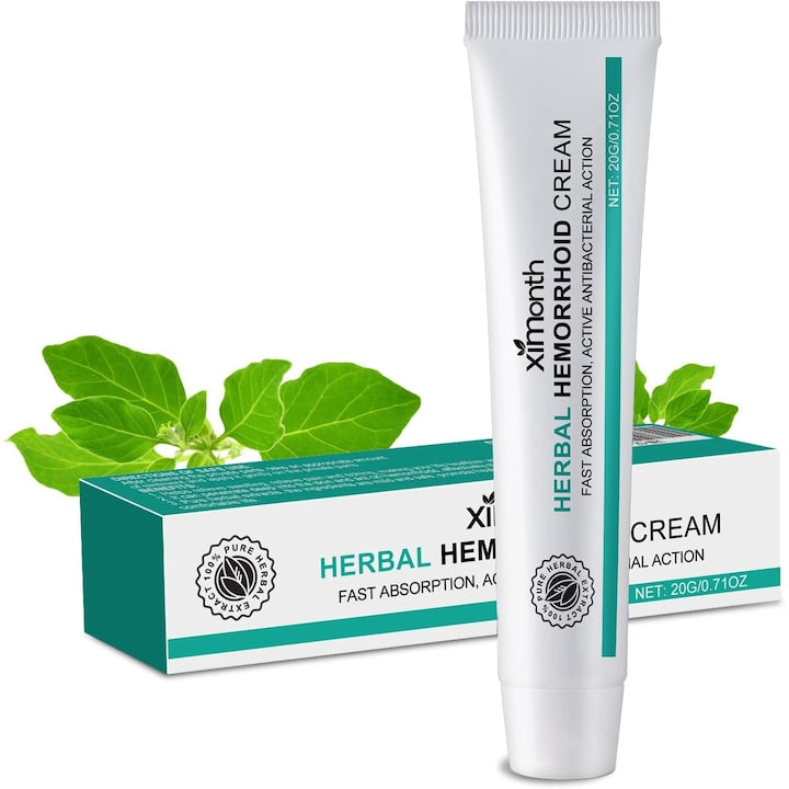 Crema pentru hemoroizi pe baza de plante  realizata din plante naturale  ajuta la ameliorarea durerii  la reducerea arsurilor si la indepartarea senzatiei de mancarime  elimina chiftelele de carne  ingrijirea hemoroizilor  20 G/0  71 OZ