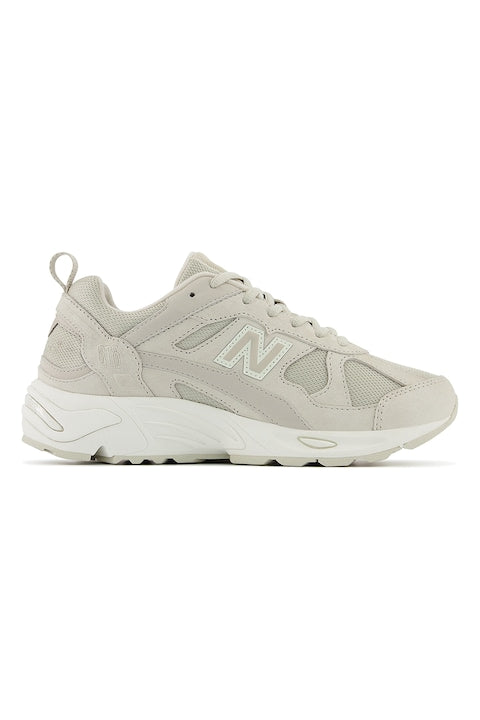 New Balance - 878 Pantofi sport cu insertii din piele  Gri deschis 12 rate cu 0% dobândă