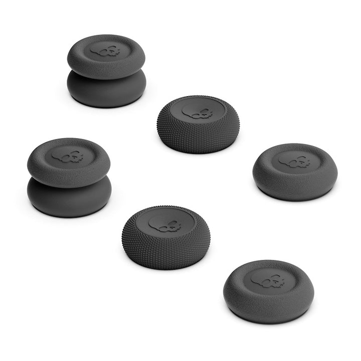 Set 3 bucati thumbgrip  accesoriu controller Nintendo Switch Pro/PS5/PS4/Slim/Pro  crestere acuratete si confort  Negru
