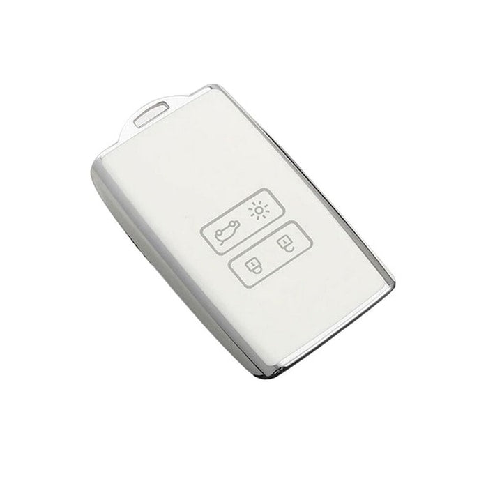 Card holder for Renault Espace 5 Kadjar Koleos Captur Megane 4 Talisman Arkana Dacia Sandero white