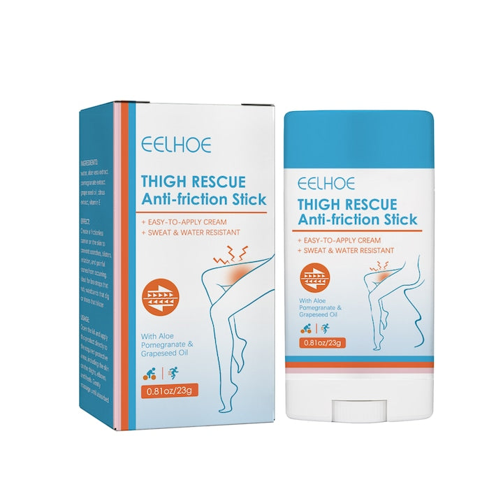 Eelhoe  stick anti-frecare pentru coapsa  impermeabil  anti-transpiratie  usor de aplicat  crema pentru picioare  calcai  protectie a pielii pentru brat  2 buc.
