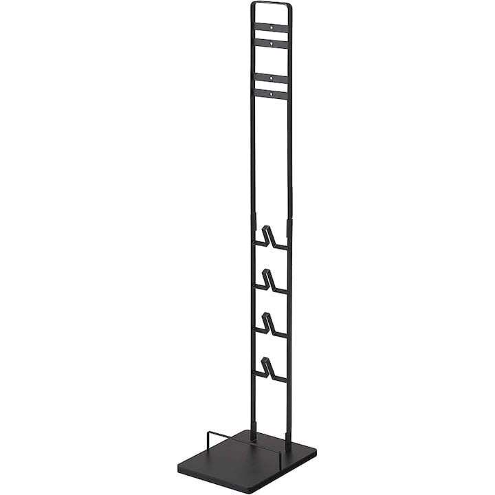 Suport de podea pentru aspiratoarele Poate fi folosit cu toate aspiratoarele  Wacorresi  Un suport care functioneaza cu toate aspiratoarele Dyson  suport stabil  stabil si elegant  4 suporturi pentru accesorii  126.5X22X29cm  negru