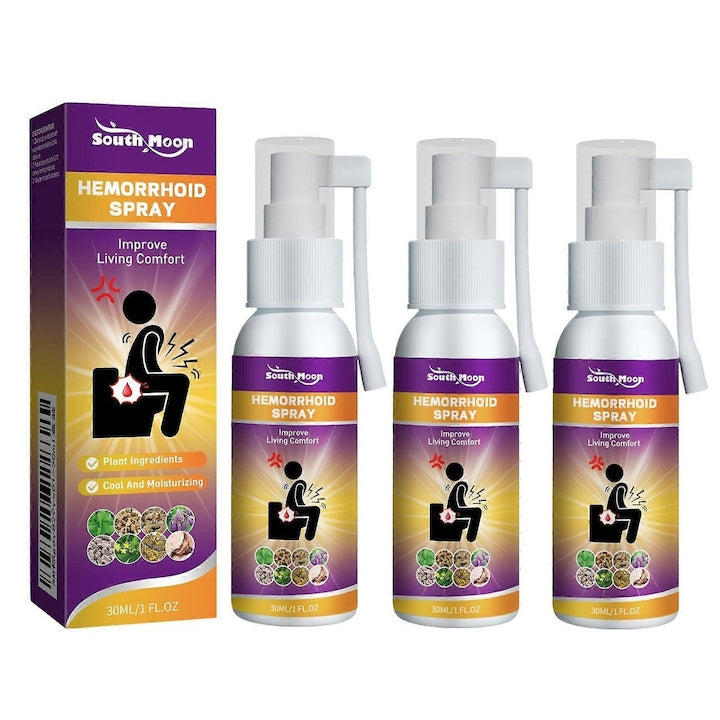 Spray pentru hemoroizi  South Moon  3x 30ml