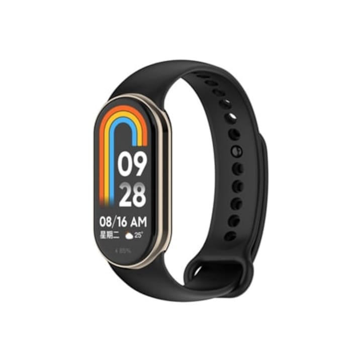Bratara Smartwatch Xiaomi Mi Band 8  silicon  negru