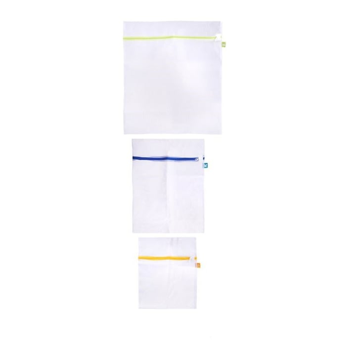 Set 3 Saci Masina De Spalat  Ultra Clean  Poliester  Alb