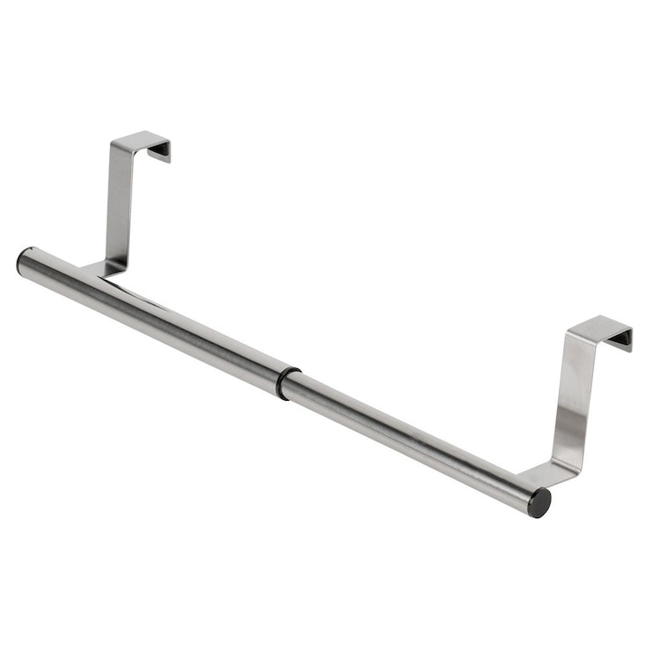 Usa Suport  Solutii De Depozitare  Suport Pentru Prosoape  Argintiu  Lungime Ajustabila 25-40 cm  Fabricat Din Otel Inoxidabil  Montaj Fara Perforare  Pentru Bucatarie Si Baie