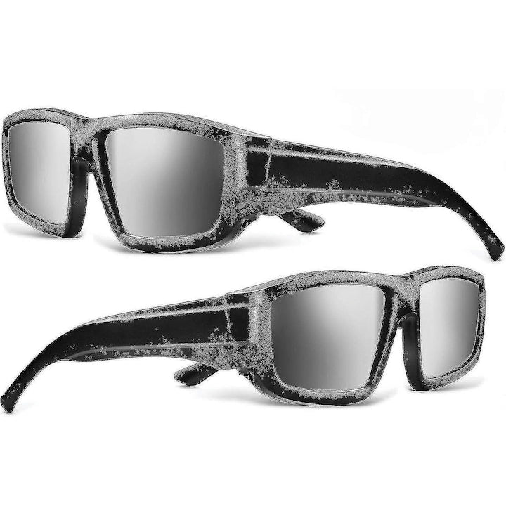 OEM - Eclipse sunglasses, 2 pieces, CE and ISO certified, UV protection, suitable for teenagers and adults