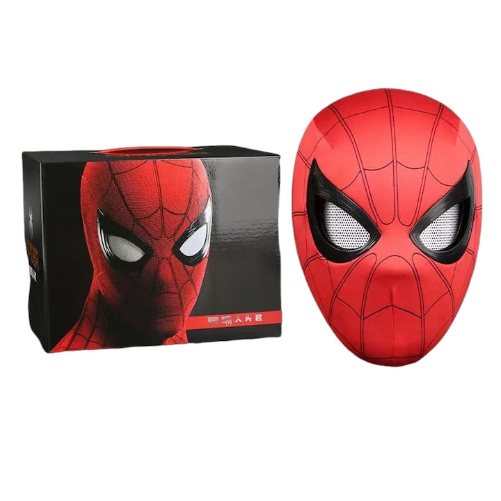 Masca Spider-Man  control prin barbie  ochi mobili  rosie