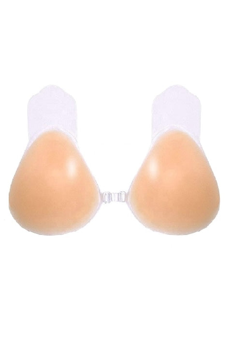 Cupe sutien silicon adezive  pernite pentru sani  culoarea pielii  push up  110B EU
