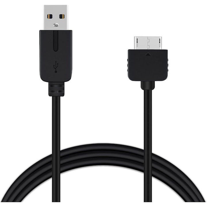 Cablu incarcator PS Vita  1.2 m  2 in 1 USB pentru date si alimentare  inlocuitor pentru PlayStation Vita 1000
