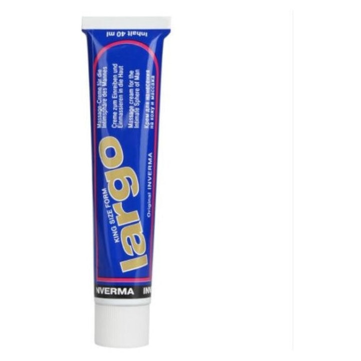 Crema LARGO  pentru erectie puternica si marire zona genitala barbati  Inverma  40 ml