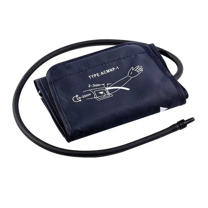Basesailor@ Upper Arm Blood Pressure Monitor Cuff Size L 22-42 Reusable Black