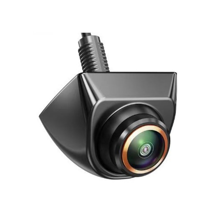 General Motors ZOUN Fisheye Rear View Camera, HD 1080P, IP68 Waterproof, 170-degree Wide Angle Lens, 360-degree Adjustable, Durable, PAL and NTSC Compatible, Night Vision, Triple Control Cable, Stable