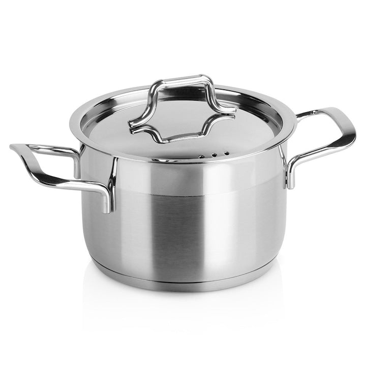 Oala cu capac Orion 18/10 Premium  Inox 18/10  Argintiu  14 cm  1.5 l
