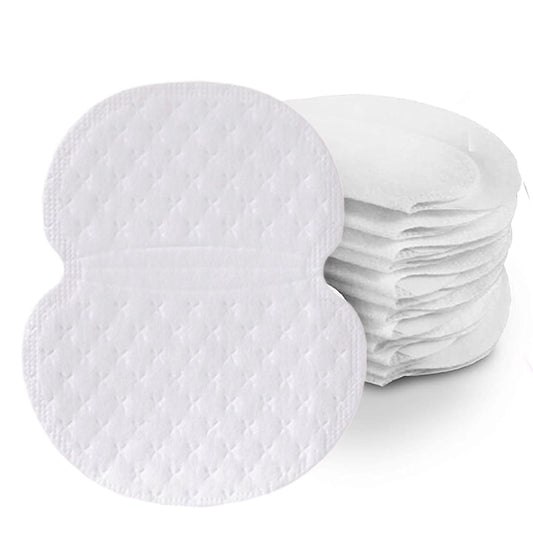 Set 100 protectii axila  Textil  Anti-transpiratie  Alb