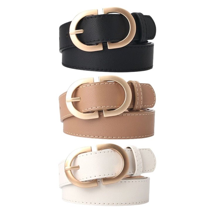 Notekisskai - Set 3 curele pentru femei  piele  multicolor 12 rate cu 0% dobândă