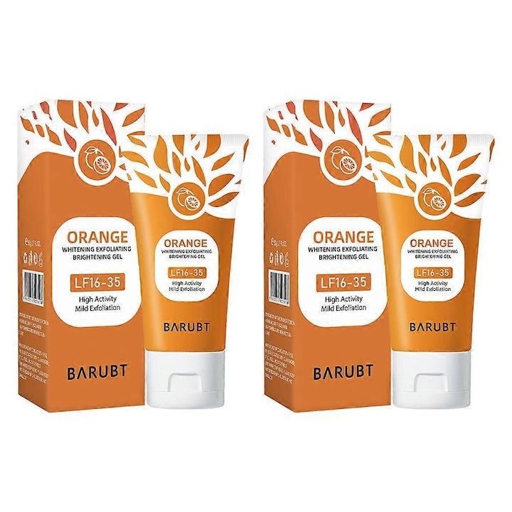 Gel exfoliant purificator  2 bucati  portocale  50g/bucata