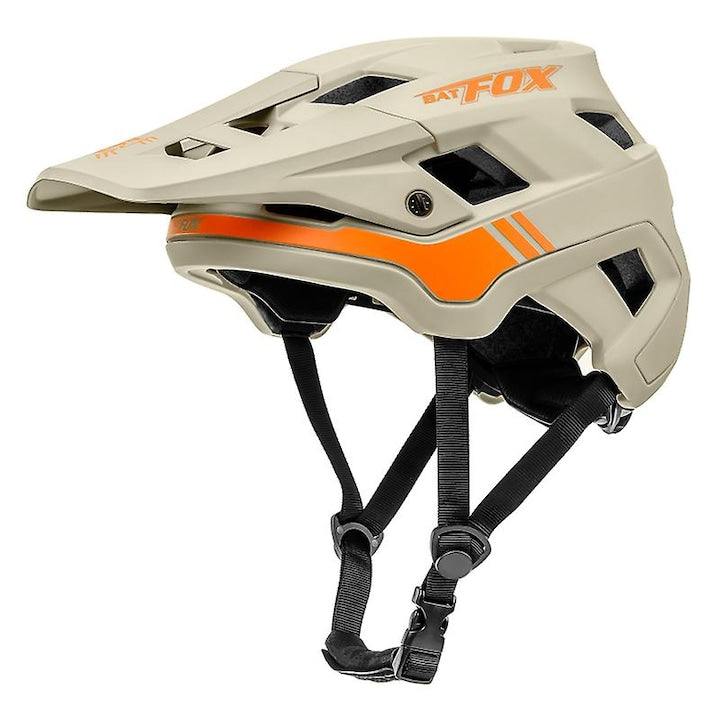 Batfox LA303-105 Mountain Bike Helmet, 3 Sizes, 18 Vents, Khaki, 60-62cm