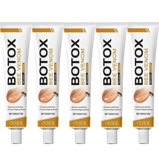 Crema de fata cu venin de albine  anti-riduri  efect de intinerire  hidratare profunda  set de 5 bucati Bee Venom