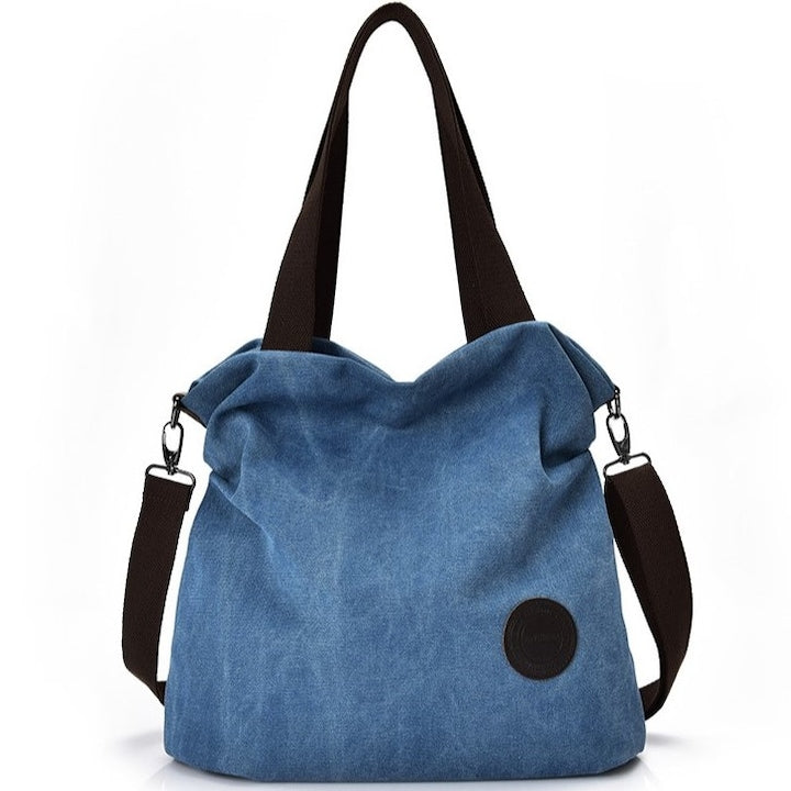 Freeland - Women's Handbag B888 Textile Blue 12 installments with 0% interest