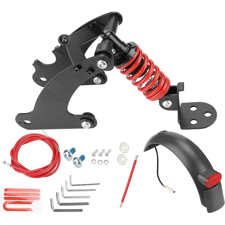 Anti-shock set for WALALLA electric scooter, suitable for M365/1S/electric scooter, metal, black