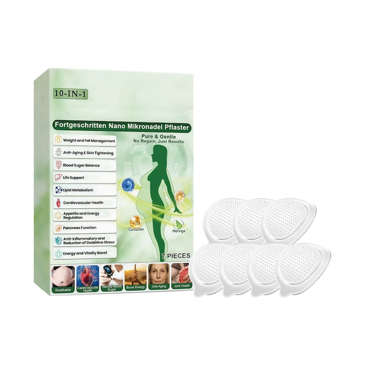 Plasturi de slabit 10-in-1  Nano Microdarts  ingrijire naturala a pielii  set 7 bucati