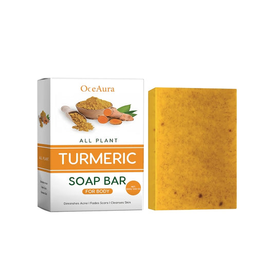 Sapun de baie Oceaura cu lamaie si acid turmeric  curatare profunda a corpului  hidratare si racoritoare  control al sebumului  set 2 bucati