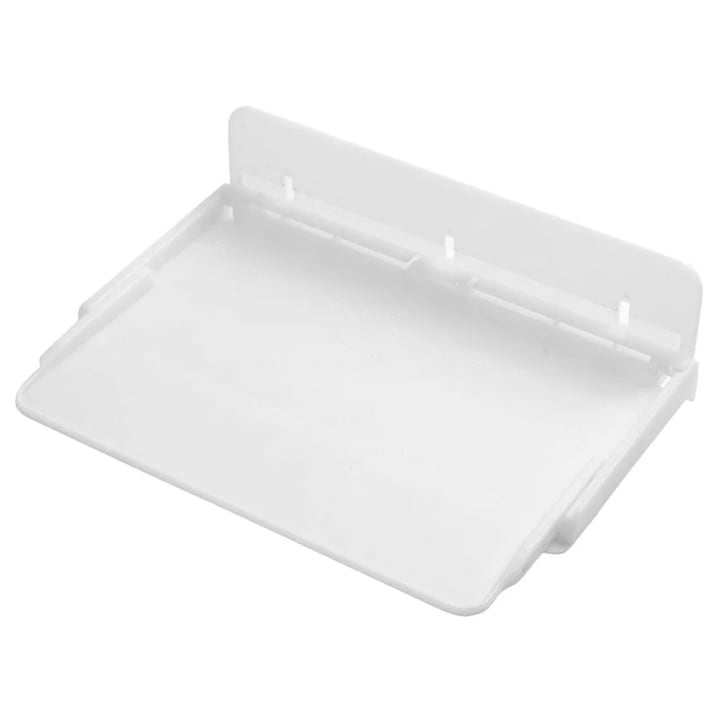 Foldable Bedside Shelf YANYXR white 30x21x7cm plastic