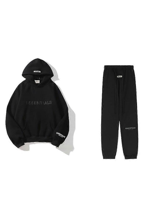 Essentials - Trening lifestyle unisex  Poliester  Negru 12 rate cu 0% dobândă