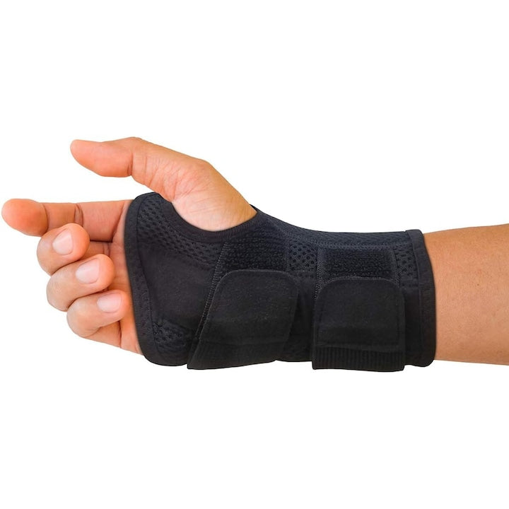 Orteza ortopedica ajustabila pentru mana dreapta  design ergonomic  material respirabil