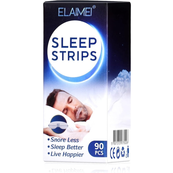 Set 90 Plasturi Antisforait  Elaimei  Respiratie Usoara  Transparent  60x20mm