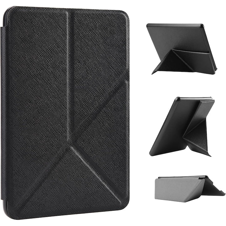 Husa Kindle Paperwhite 2021  JENUOS  Suport Pliabil  Economisire Energie  Negru