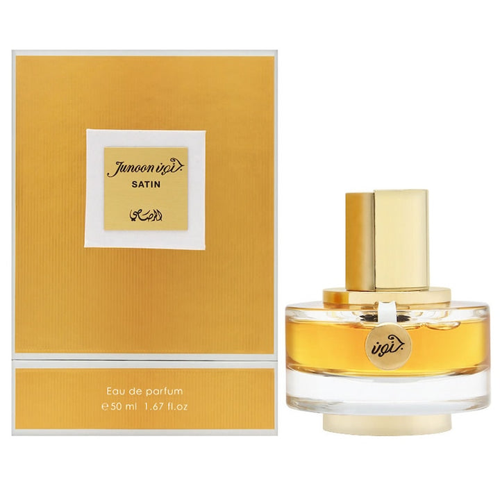 Rasasi Junoon Satin Femme Eau de Parfum for Women, 50 ml