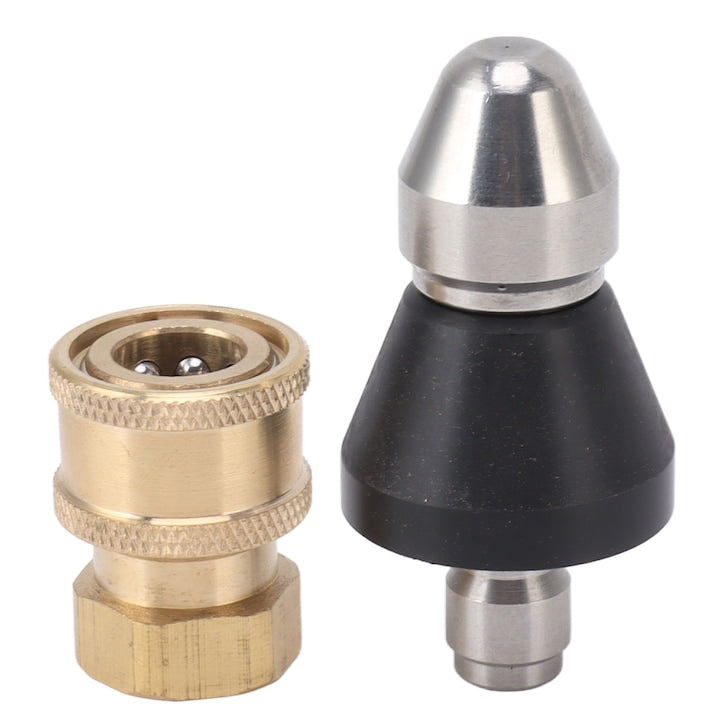 Duza de curatare pentru tevi  Cozevdnt  alama/otel inoxidabil  G1/4  G3/8  6.2x3cm