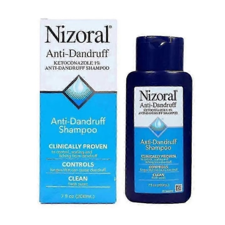 Nizoral Anti-Dandruff Shampoo 200ml Deep Cleansing Paraben-Free For All Hair Types