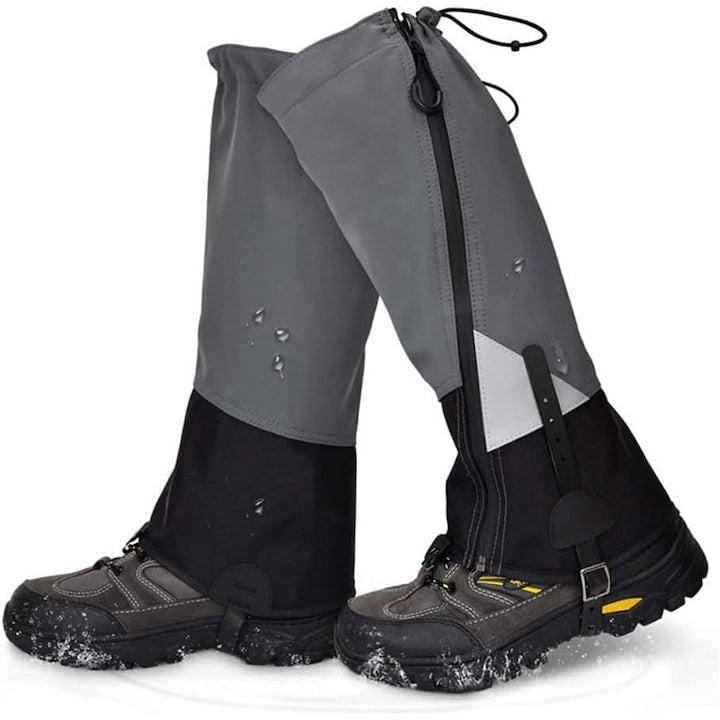 Waterproof Unisex Adjustable Gaiters with Double Fastening System Nylon OPRA Tactical Size L