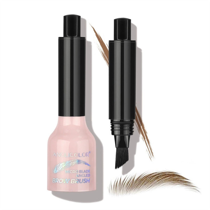 Gel colorant pentru sprancene  de lunga durata  impermeabila si rezistenta la pete  redare inalta a culorii  perie tesita patrata tip impingere  Maro cenusiu 1  5 ml