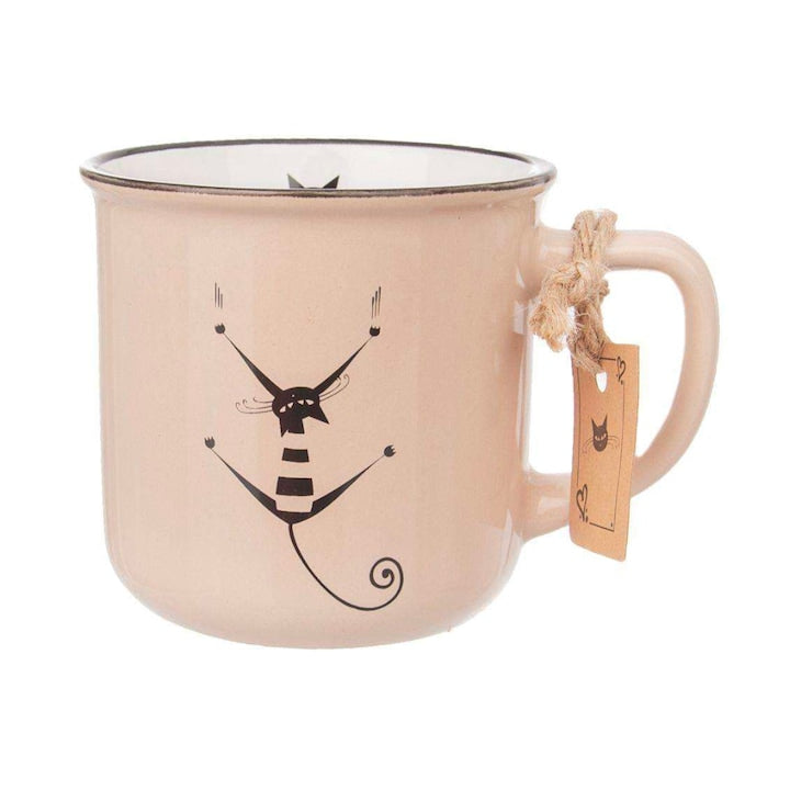 Ceramic mug Ko Orion, Ceramic, Beige, 370 ml