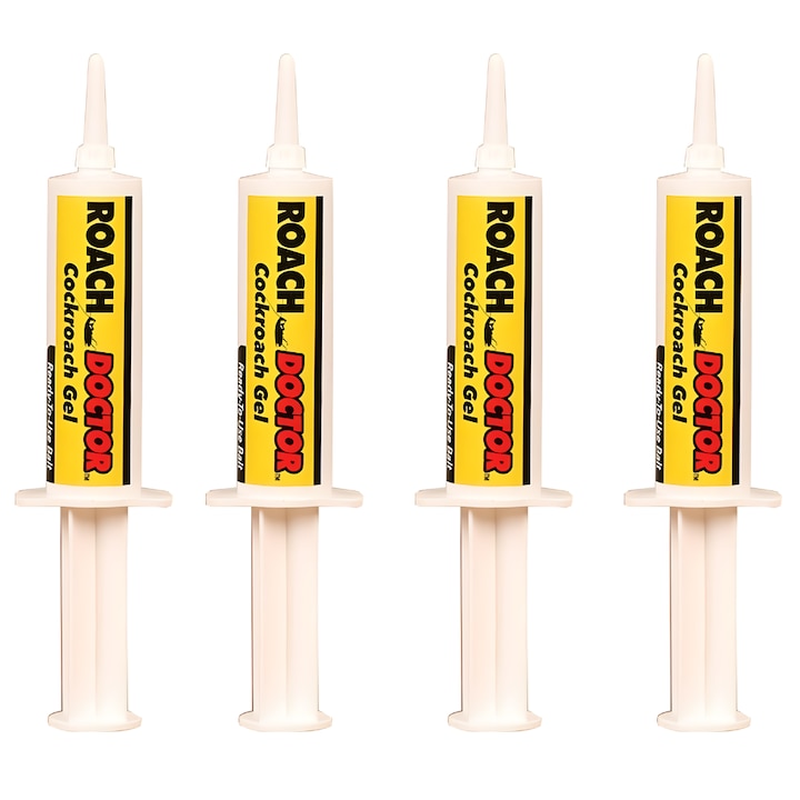 Set 4 INSECTICIDID Roach Doctor APF® - Repelent pentru Insecte si Ucigas de Gandaci cu Seringa