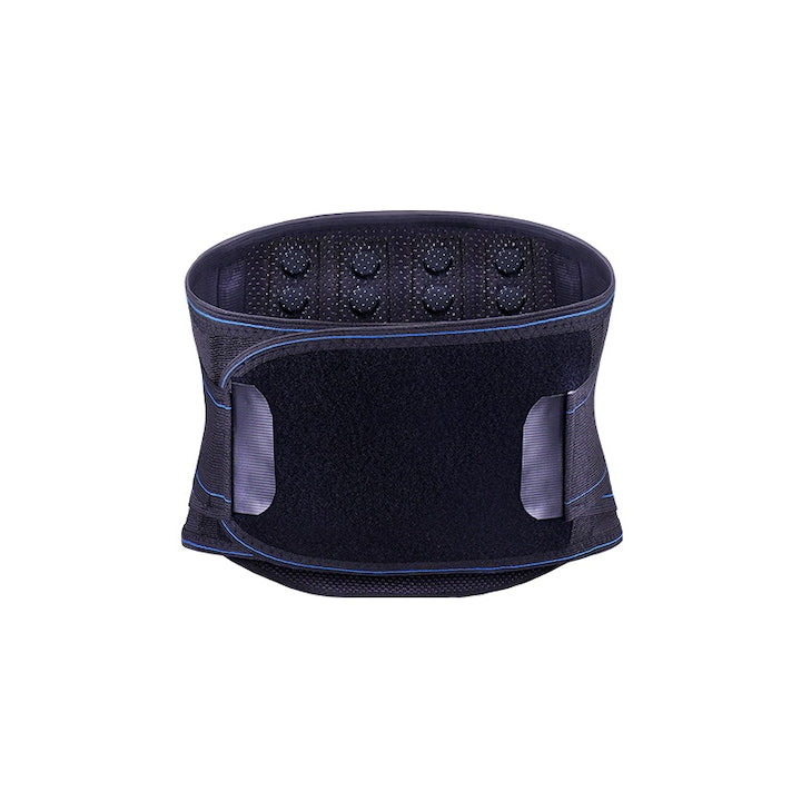 Centura lombara magnetica  Rqiurpn  autoincalzitoare  24 magneti  neagra  XL