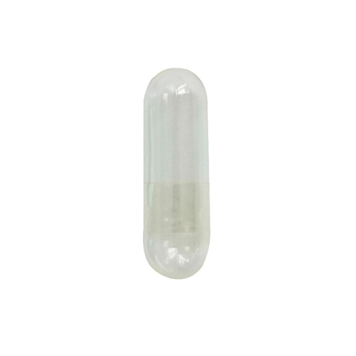 Capsule vegetale goale  1000 bucati  transparente