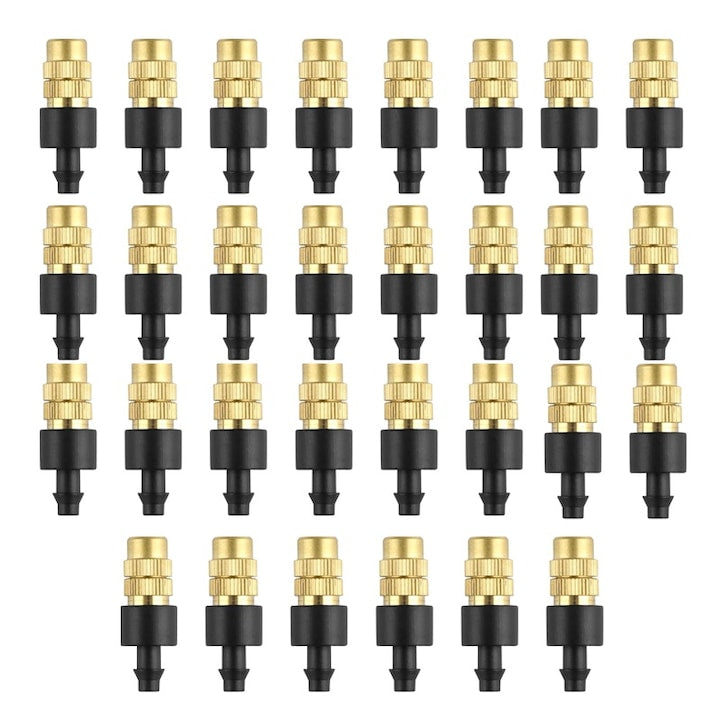 Set 30 duze inalta presiune  ajustabile  4 mm/7mm  Alama  Auriu