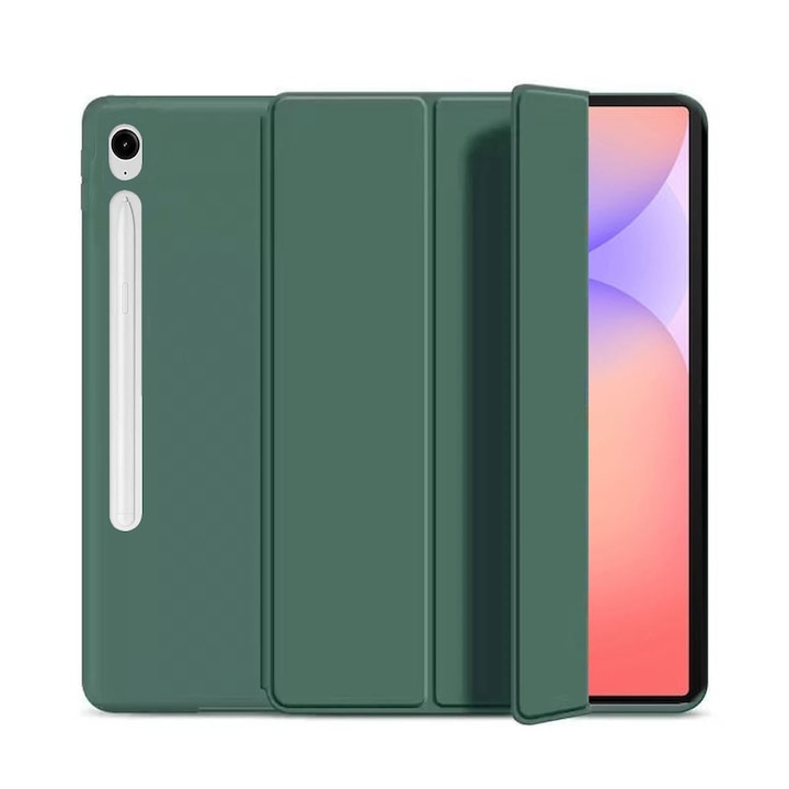Ultra Slim Case for Samsung Galaxy Tab S10 Lite / S10 FE 10.9" (2025) TPU Silicone Smart Cover - Sea Green